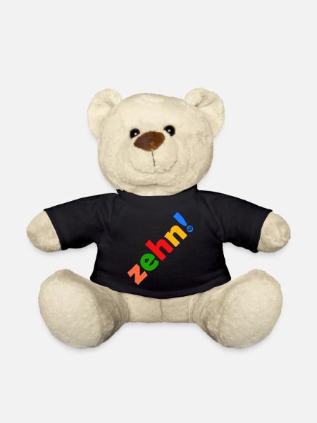 ZEHN 10 JAHRE 10. GEBURTSTAG - Teddy - Schwarz