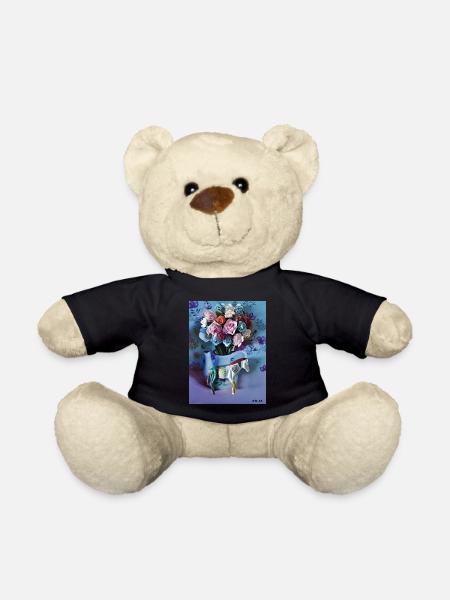 Bunter Pony - Teddy - Schwarz