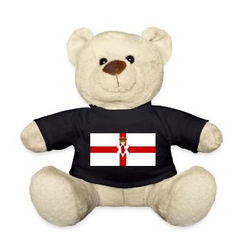 Nordirland - Teddy - Schwarz - Vorne