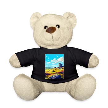Bodmin Moor England Uk Reise Poster Souvenir WPA - Teddy - Schwarz - Vorne