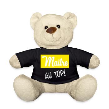MEISTER. MEISTER. HUMOR - Teddy - Schwarz - Vorne