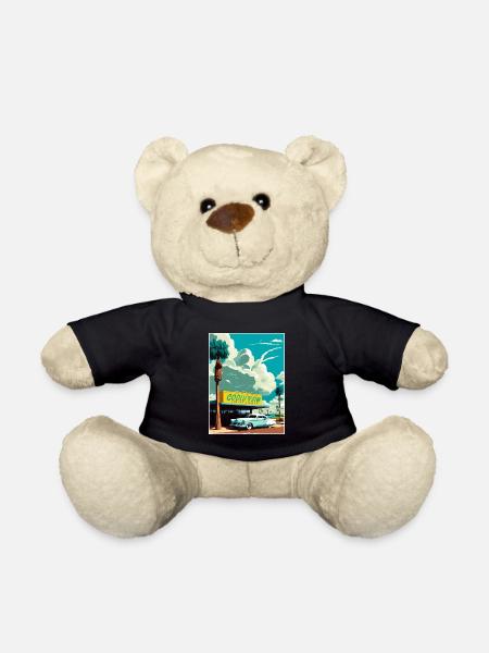 Goodyear Arizona Vintage Reiseposter Souvenir - Teddy - Schwarz