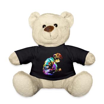 Neurochirurgin Doktor Geschenk - Teddy - Schwarz - Vorne