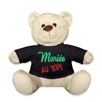 Junggesellinnenabschied. HOCHZEIT. MANNSCHAFT. TEAM BRAUT. ZUKÜNFTIGE BRAUT - Teddy - Schwarz - Vorne
