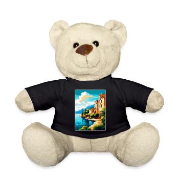 Mallorca Spanien Vintage Reiseplakat Souvenir WPA - Teddy - Schwarz - Vorne