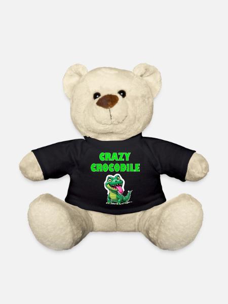 Crazy Crocodile - Teddy - Schwarz