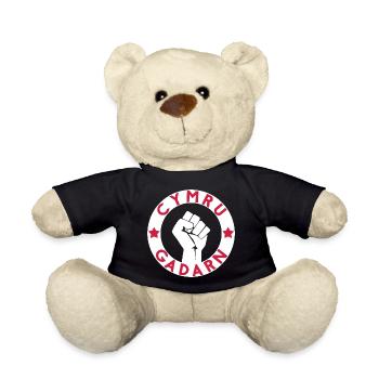 Cymru Gadarn - Teddy - Schwarz - Vorne
