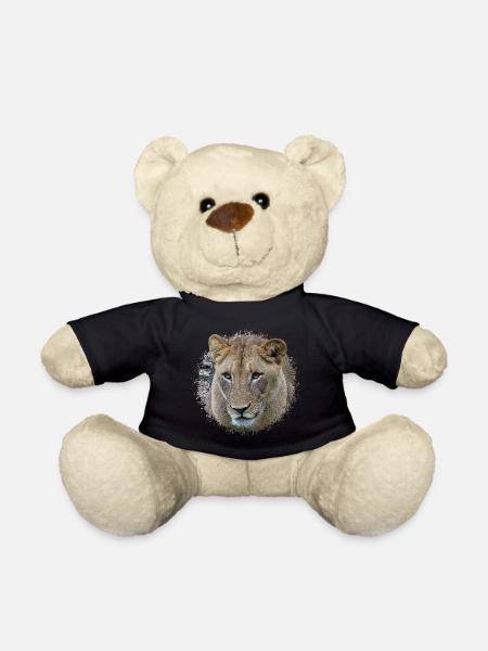 Löwin - Teddy - Schwarz