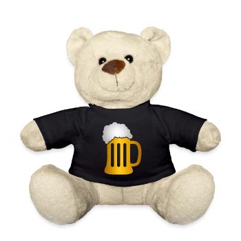 Golden Beer Krug Silhouette - Teddy - Schwarz - Vorne