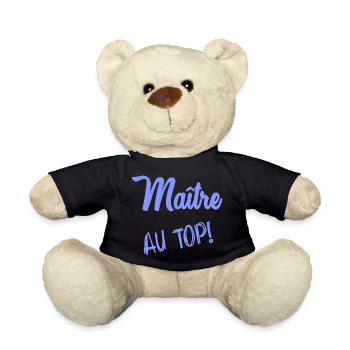 MASTER - Teddy Bear - black - Front