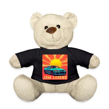 JDM Legend Sonnenaufgang - Teddy - Schwarz - Vorne
