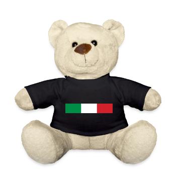 Italien-Banner - Teddy - Schwarz - Vorne