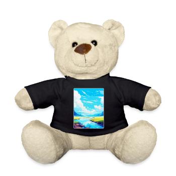 High Cup Nick Cumbria Vintage Travel Poster WPA - Teddy Bear - black - Front