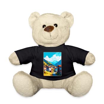 Artvin Türkei Vintage Reiseposter WPA Souvenir - Teddy - Schwarz - Vorne