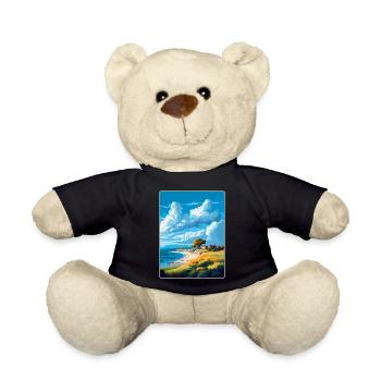 Gotland Schweden Vintage Reiseplakat Souvenir WPA - Teddy - Schwarz - Vorne