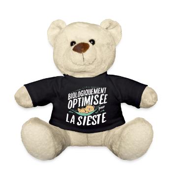 Biologiquement Optimisée pour la Sieste - Nounours - noir - Devant