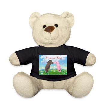 Rosalie und Trüffel - Teddy - Schwarz - Vorne