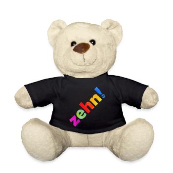 ZEHN 10 JAHRE 10. GEBURTSTAG - Teddy - Schwarz - Vorne