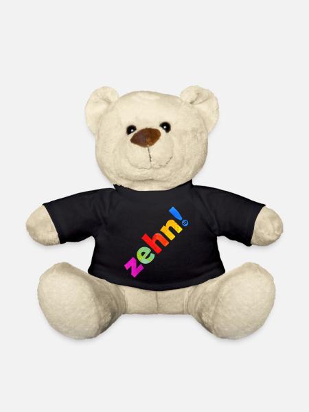 ZEHN 10 JAHRE 10. GEBURTSTAG - Teddy - Schwarz