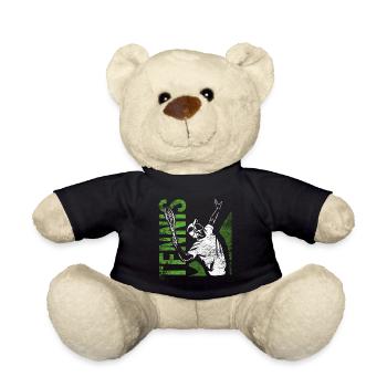 Pfeilschneller Tennis Aufschlag - Teddy - Schwarz - Vorne