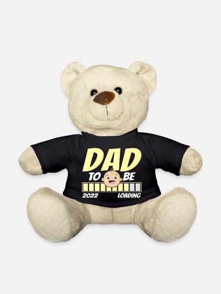 Werde Vater 2022 Loading Papa - Teddy - Schwarz