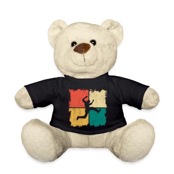 Parkour Läufer Freerunner Freerunning Vintage - Teddy - Schwarz - Vorne