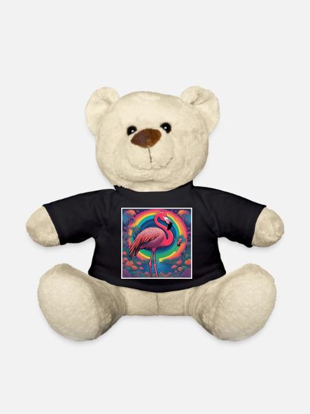 Flamingo#1 - Teddy - Schwarz
