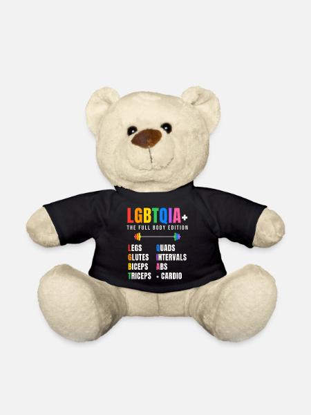LGBTQIA+ The Full Body Edition - Teddy - Schwarz