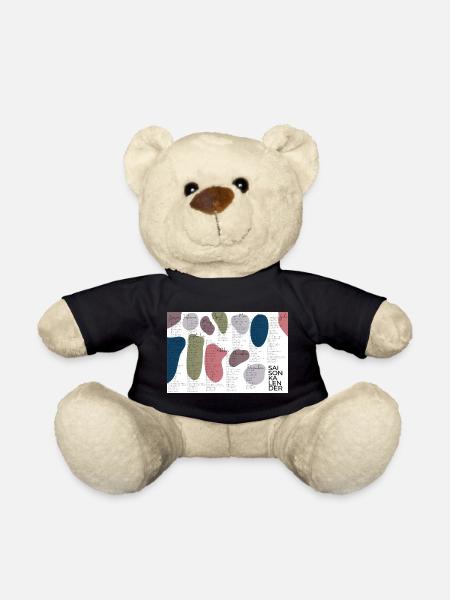 Saisonkalender. - Teddy - Schwarz