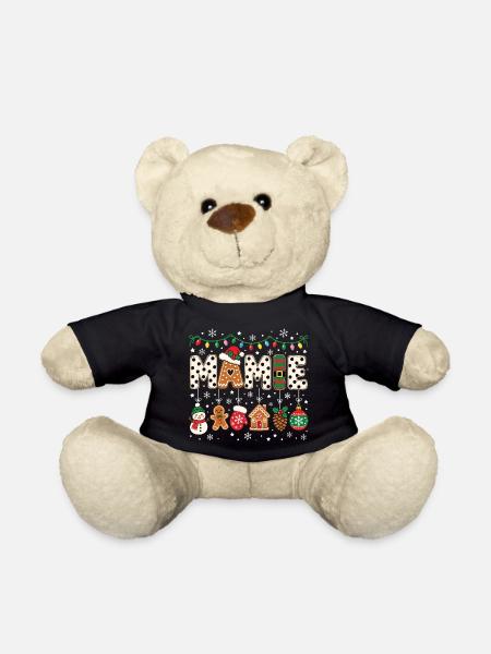 Weihnachts-Oma-Party Feiertag Oma Familie - Teddy - Schwarz