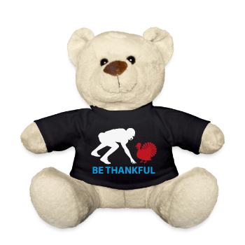 Sei dankbar, Harvest Silhouette - Teddy - Schwarz - Vorne