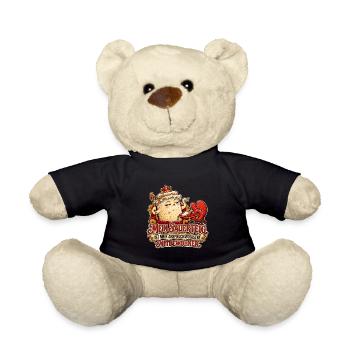 Sauerteig als Mitbewohner - Teddy - Schwarz - Vorne
