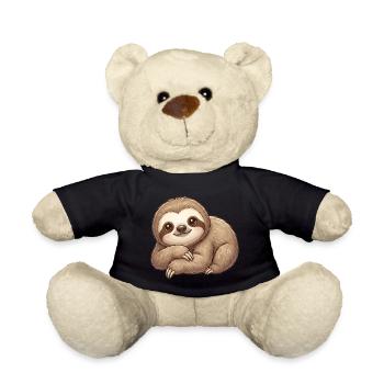 Faultier - Teddy - Schwarz - Vorne