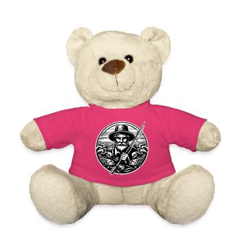 Angler Logo - Teddy Bear - pink - Front