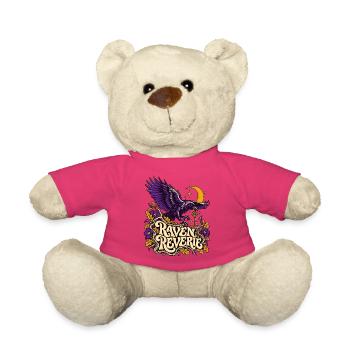 Raven Reverie Nachtmond Gothic - Teddy - Pink - Vorne