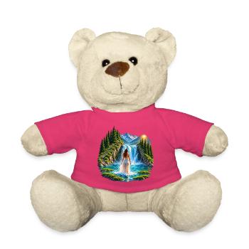 Magischer Wasserfall - Teddy - Pink - Vorne