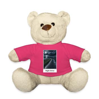 Nachtfahrt durch Gewitter - Teddy - Pink - Vorne