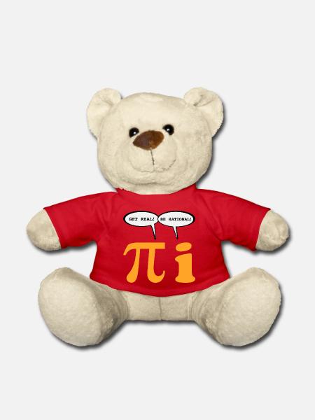 Sei realistisch Sei rational - Teddy - Rot
