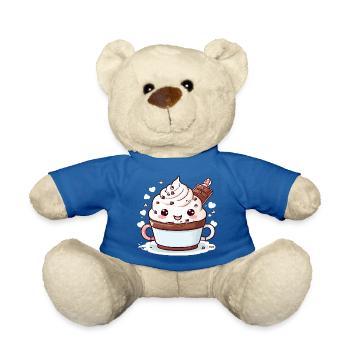 Charmanter Kakao-Begleiter - Teddy - Königsblau - Vorne