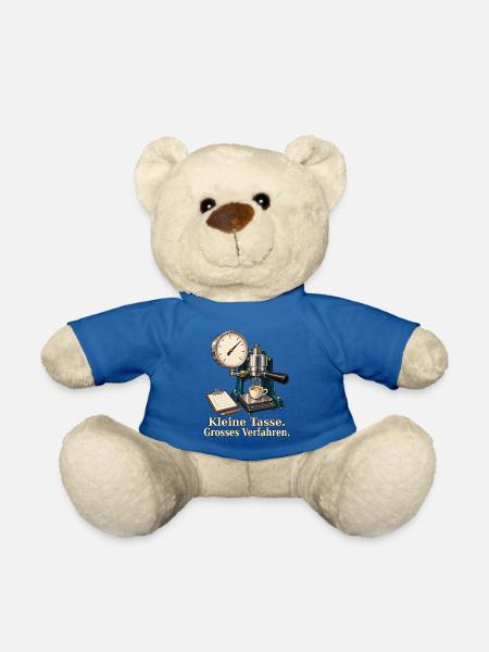 Kleine Tasse. Grosses Verfahren. – Espresso-Prüfst - Teddy - Königsblau