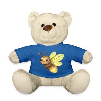 Glühwürmchen - Teddy - Königsblau - Vorne