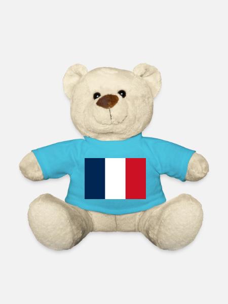 Frankreich - Teddy - Atollblau