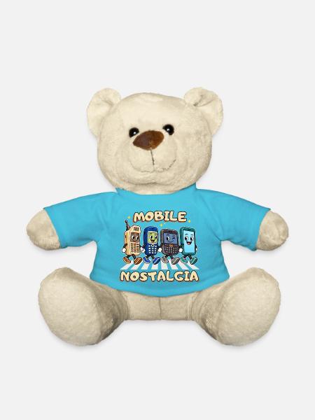 Mobile Nostalgia: Retro-Handy-Parade - Teddy - Atollblau