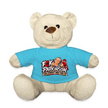 Kämpferischer Mut Ausdruck - Teddy - Atollblau - Vorne