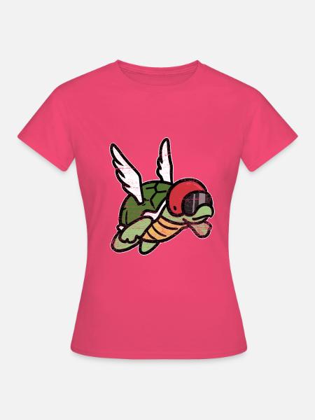 Gemächliche Meeresschildkröte Ozean - Frauen T-Shirt - Azalea
