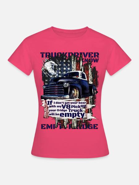 V8 Truck Beer Patriot - Frauen T-Shirt - Azalea