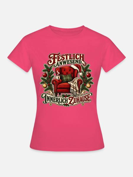 Innerlich zuhause - Frauen T-Shirt - Azalea
