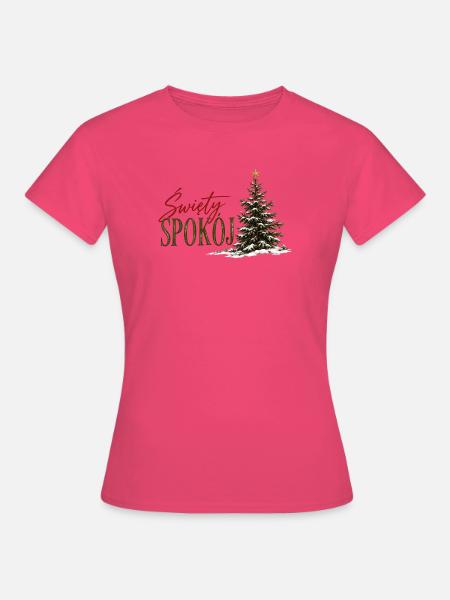Święty Spokój polnisches Weihnachtsbaumdesign - Frauen T-Shirt - Azalea