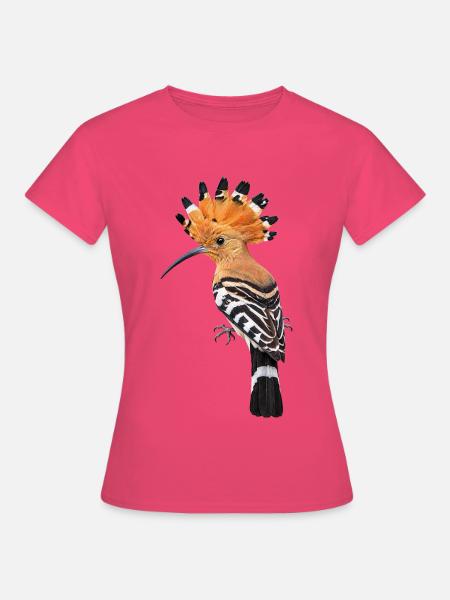 Wiedehopf Farbkrone Muster - Frauen T-Shirt - Azalea