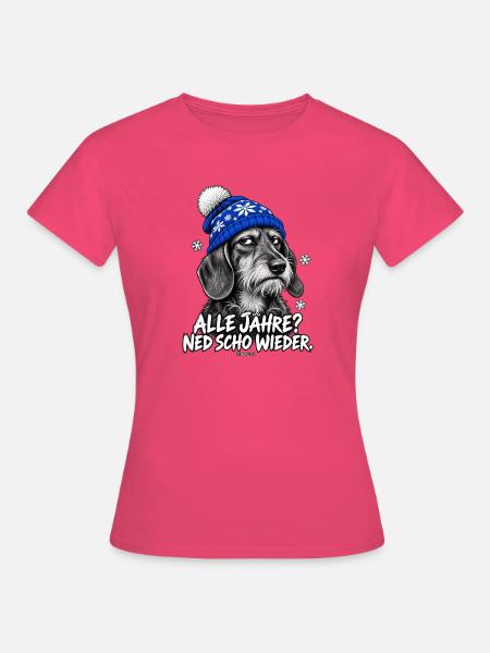 Grantige Weihnacht - Frauen T-Shirt - Azalea